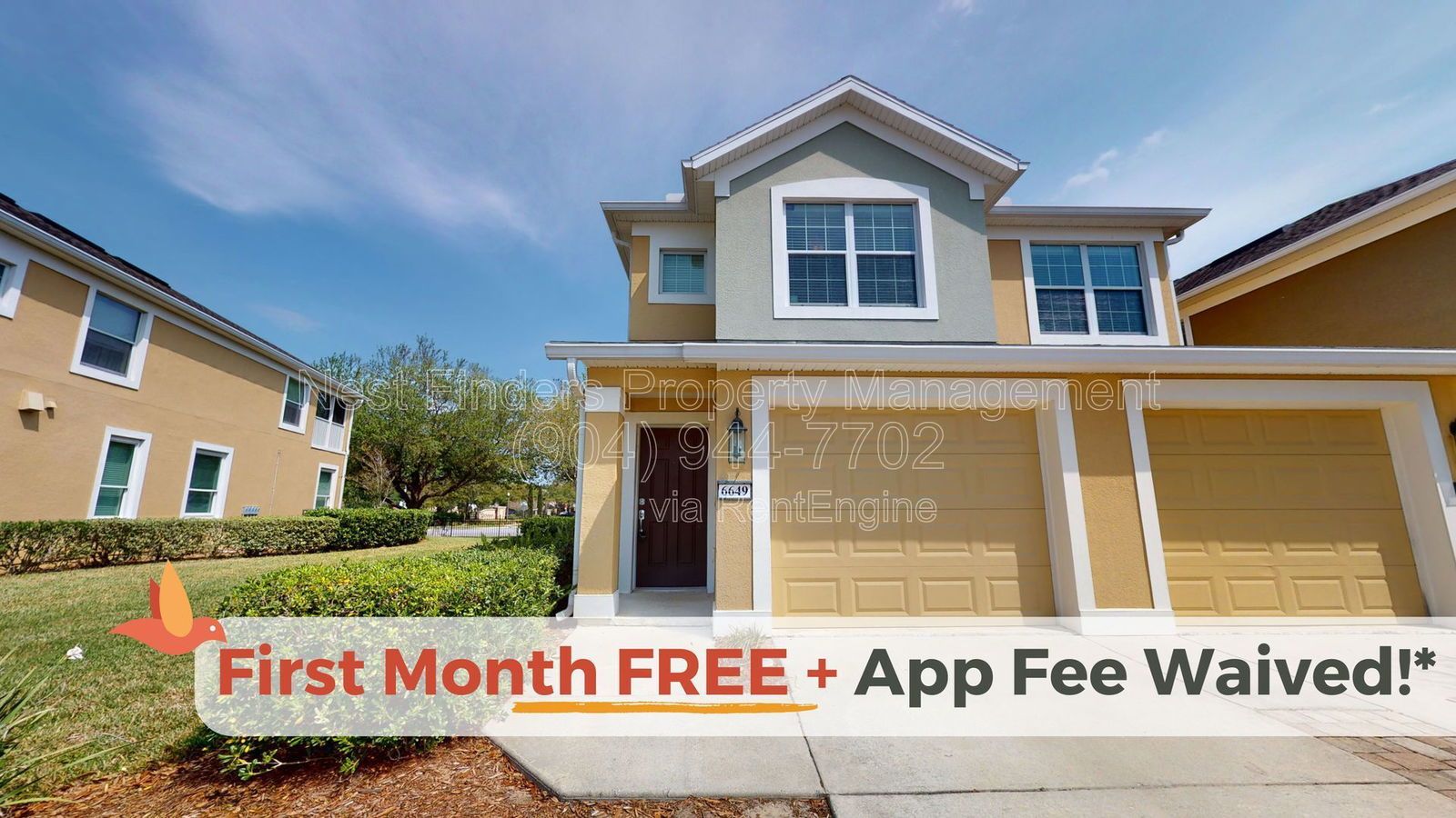 Spacious 2 bedroom plus den, 2 bathroom condo for rent in Twinleaf at Bartram Park! property image