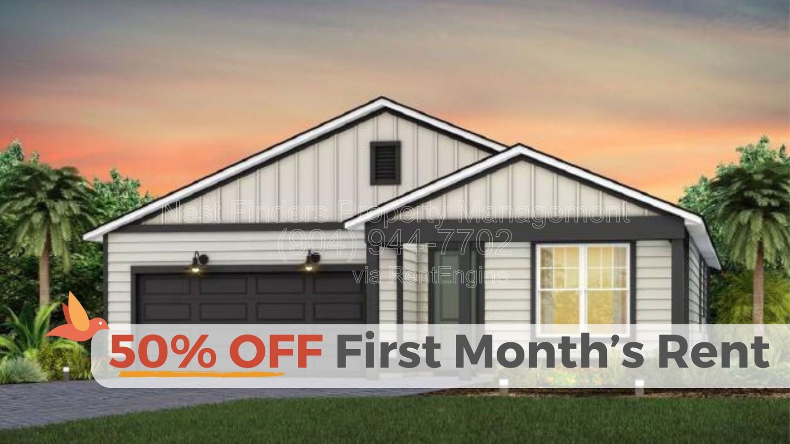 Like-new 4 bedroom, 2 bathroom home in Saint Johns features a coastal-style exterior! property image