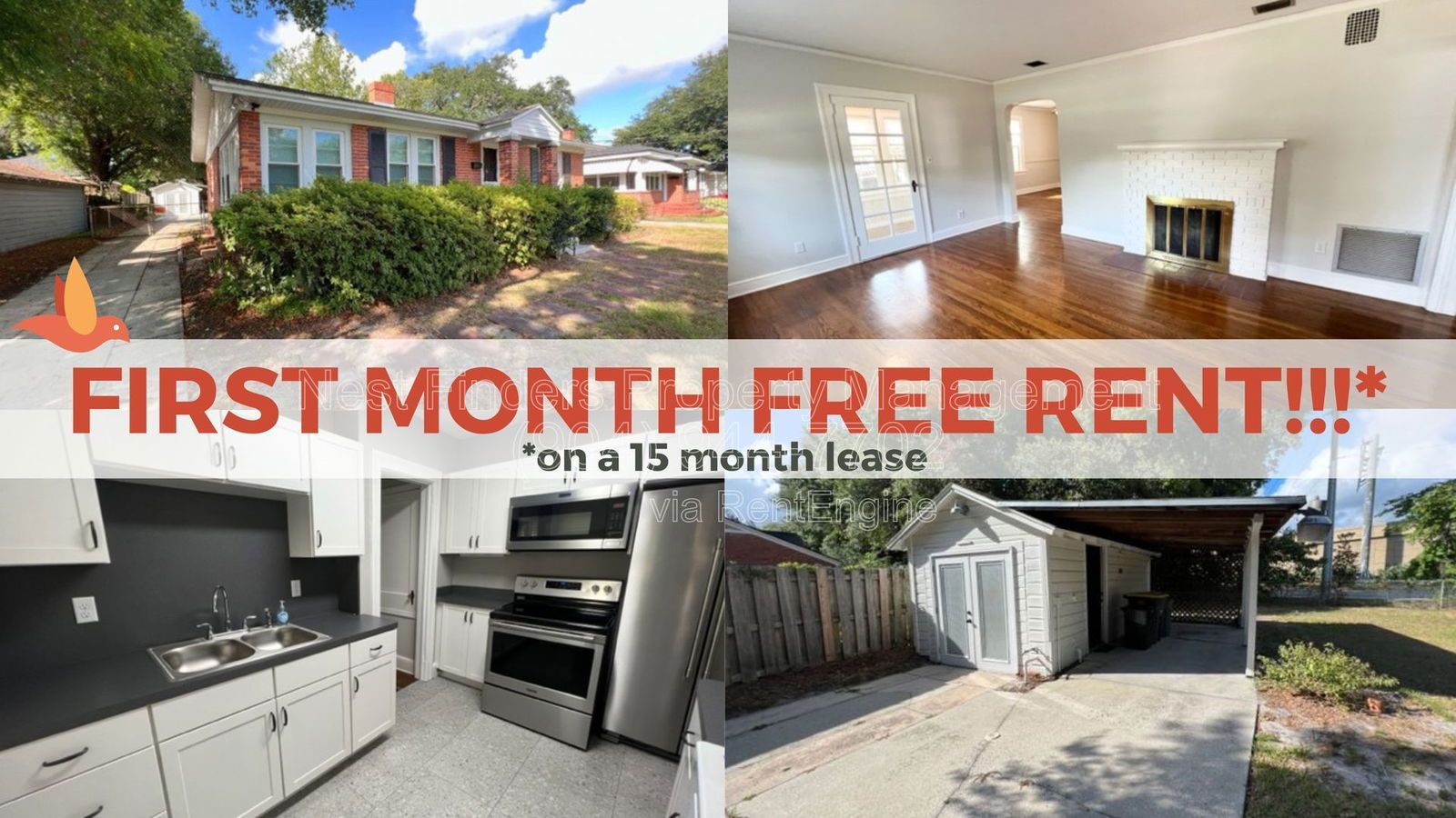 Charming 2-bedroom, 1-bathroom brick home for rent in the desirable Spring Park area. property image