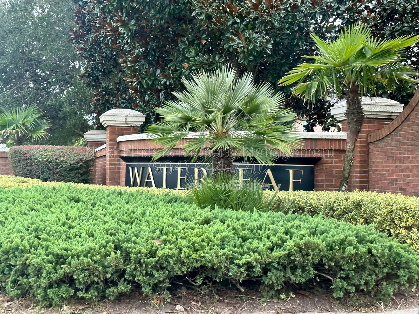 Waterfront home in desirable Waterleaf neighborhood with a great clubhouse pool and park! property image