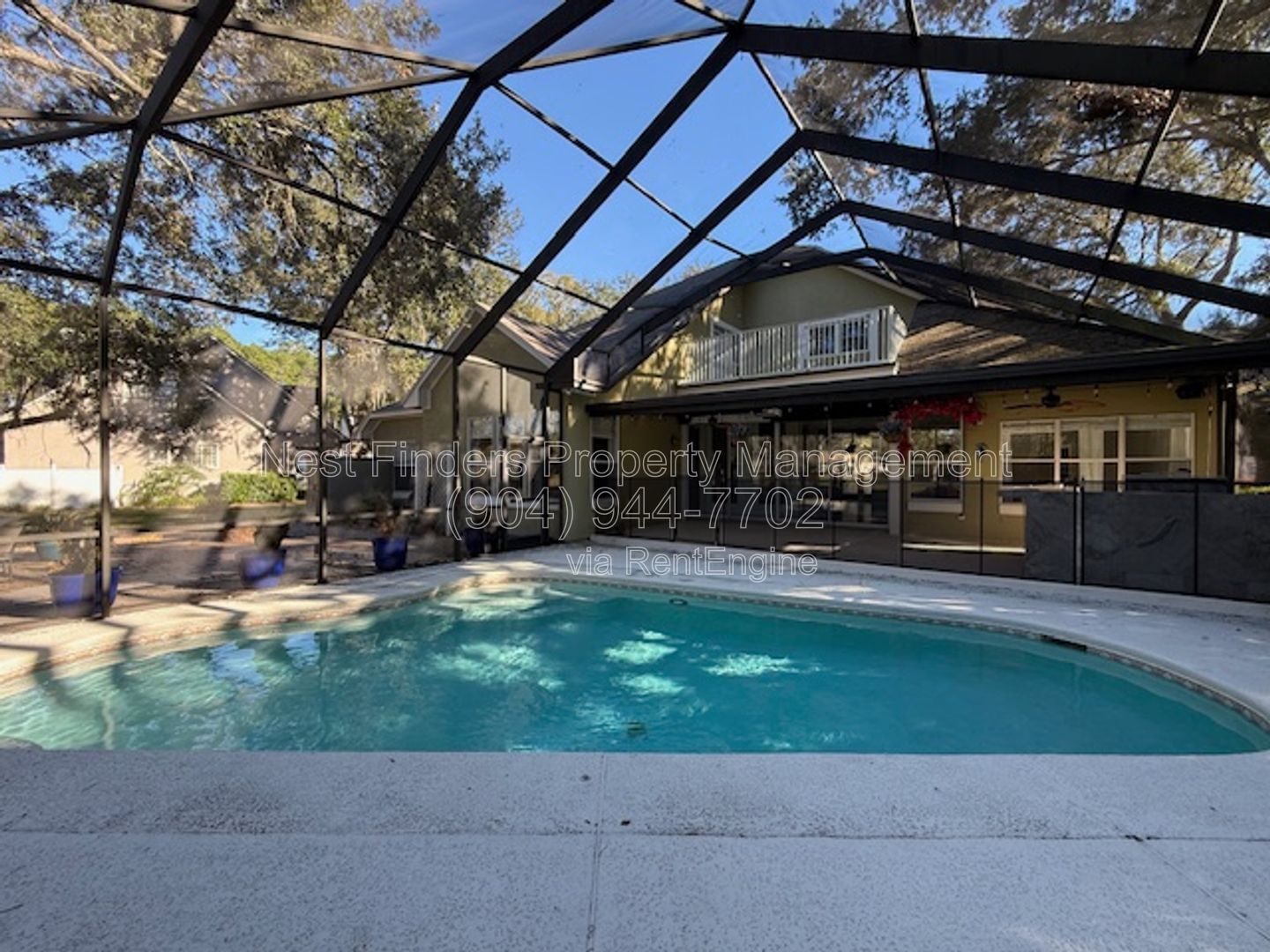 Spacious POOL home with golf course views for rent!! property image